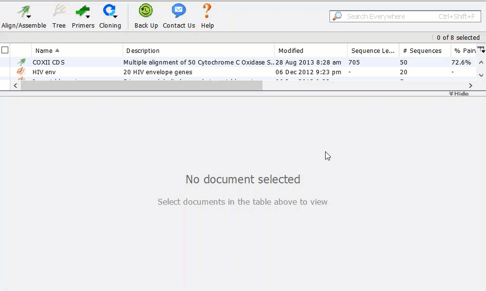 Intuitively search your own database