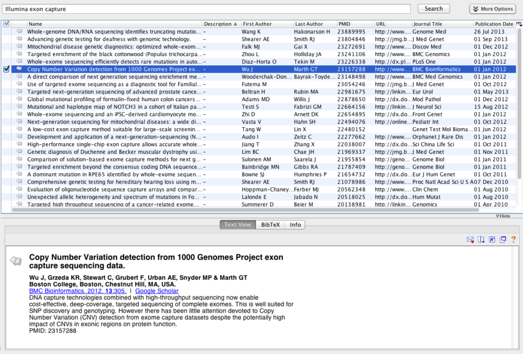Find the journals in PubMed specific to your research