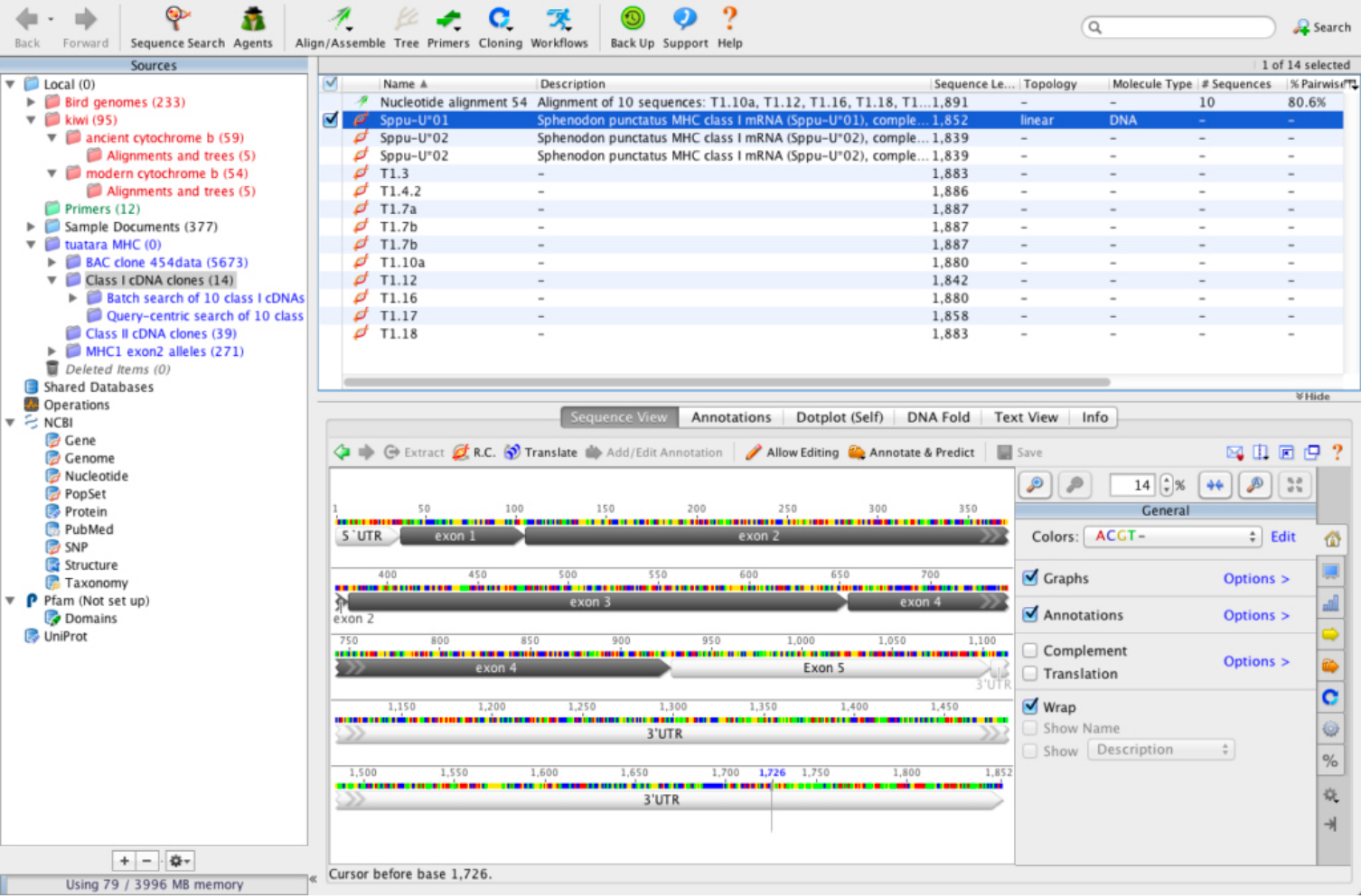 Organize, search and share sequence databases