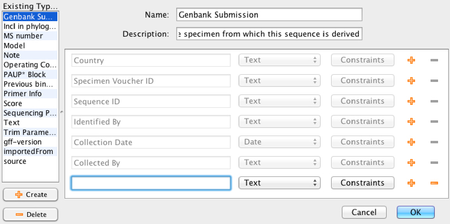 Geneious connects you to external scientific databases